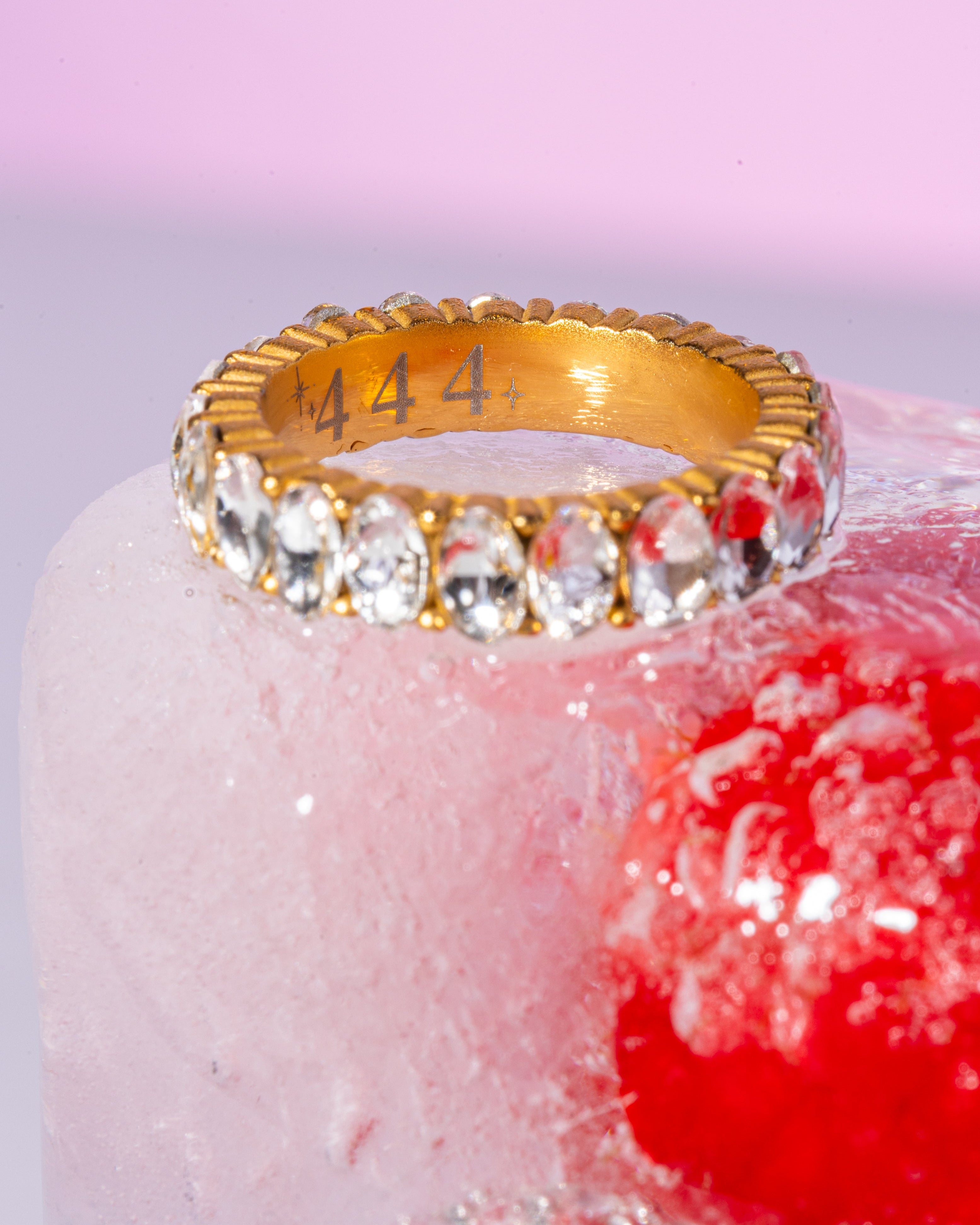 Baby Iced Angel Ring