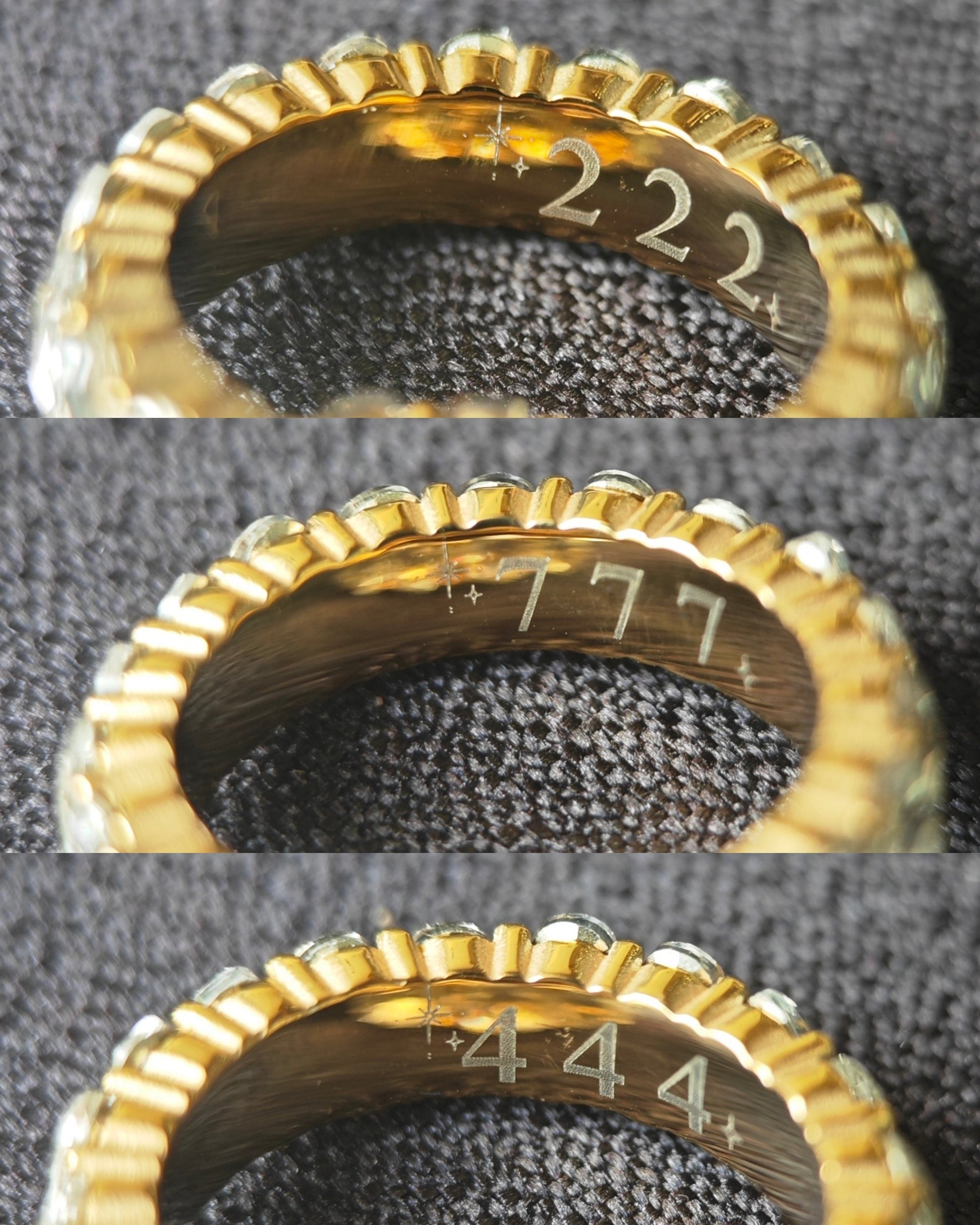Baby Iced Angel Ring