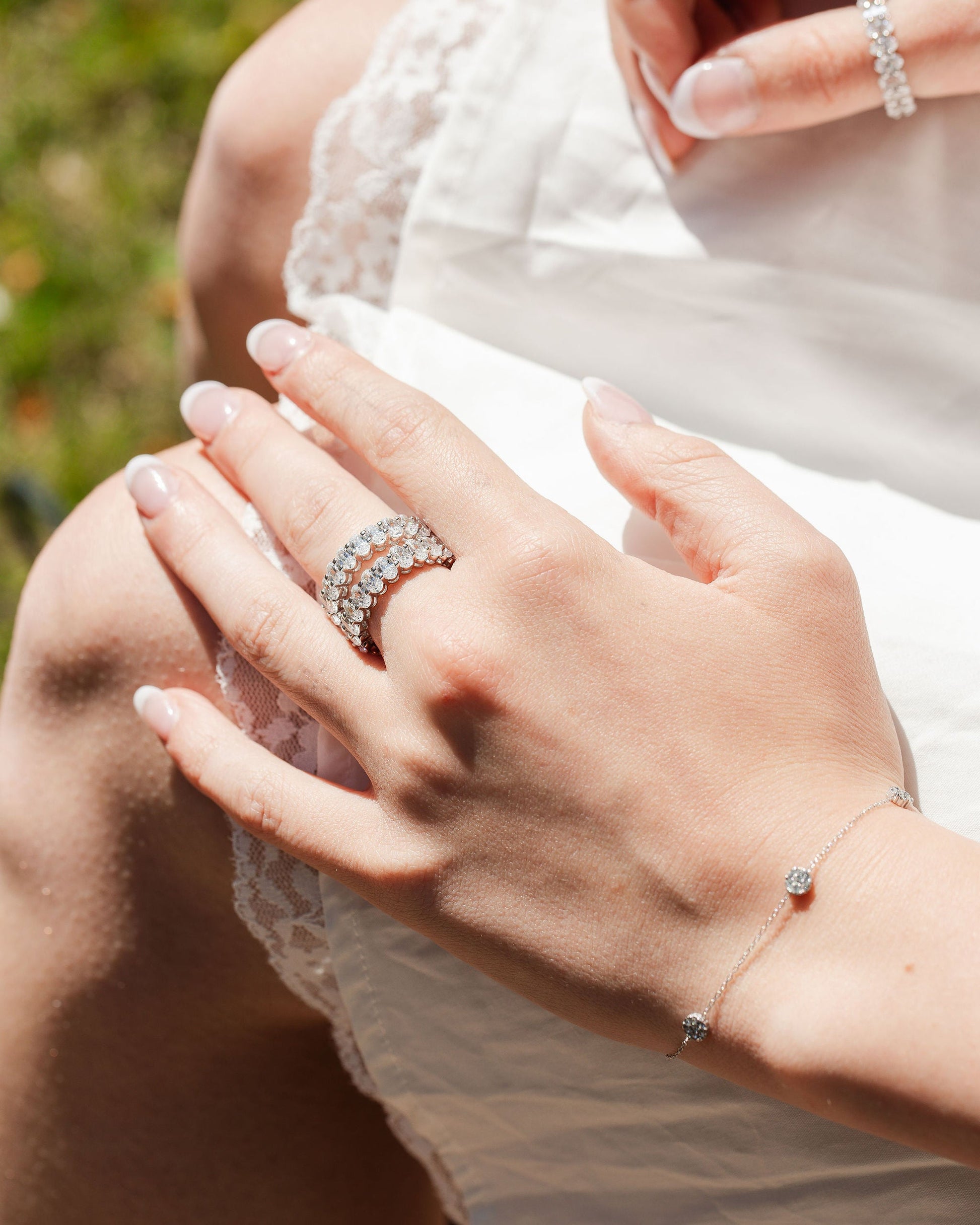 Baby Iced Angel Ring