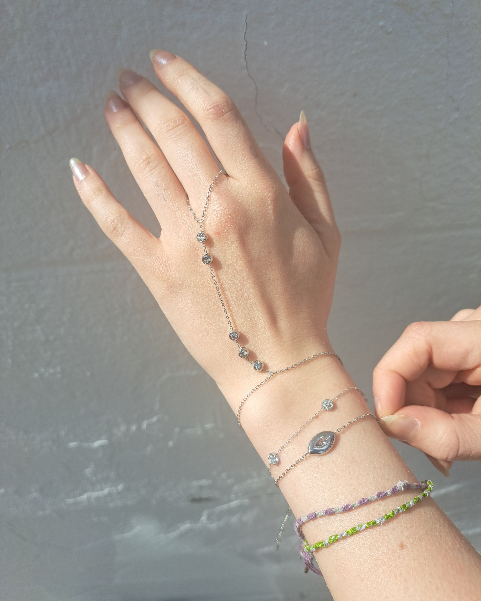 Claire Marquise Eye Bracelet