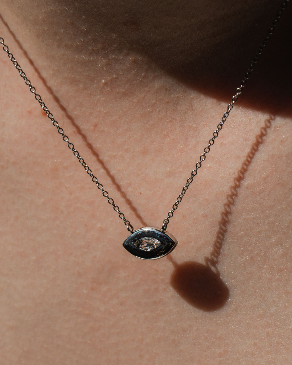 Claire Marquise Eye Necklace