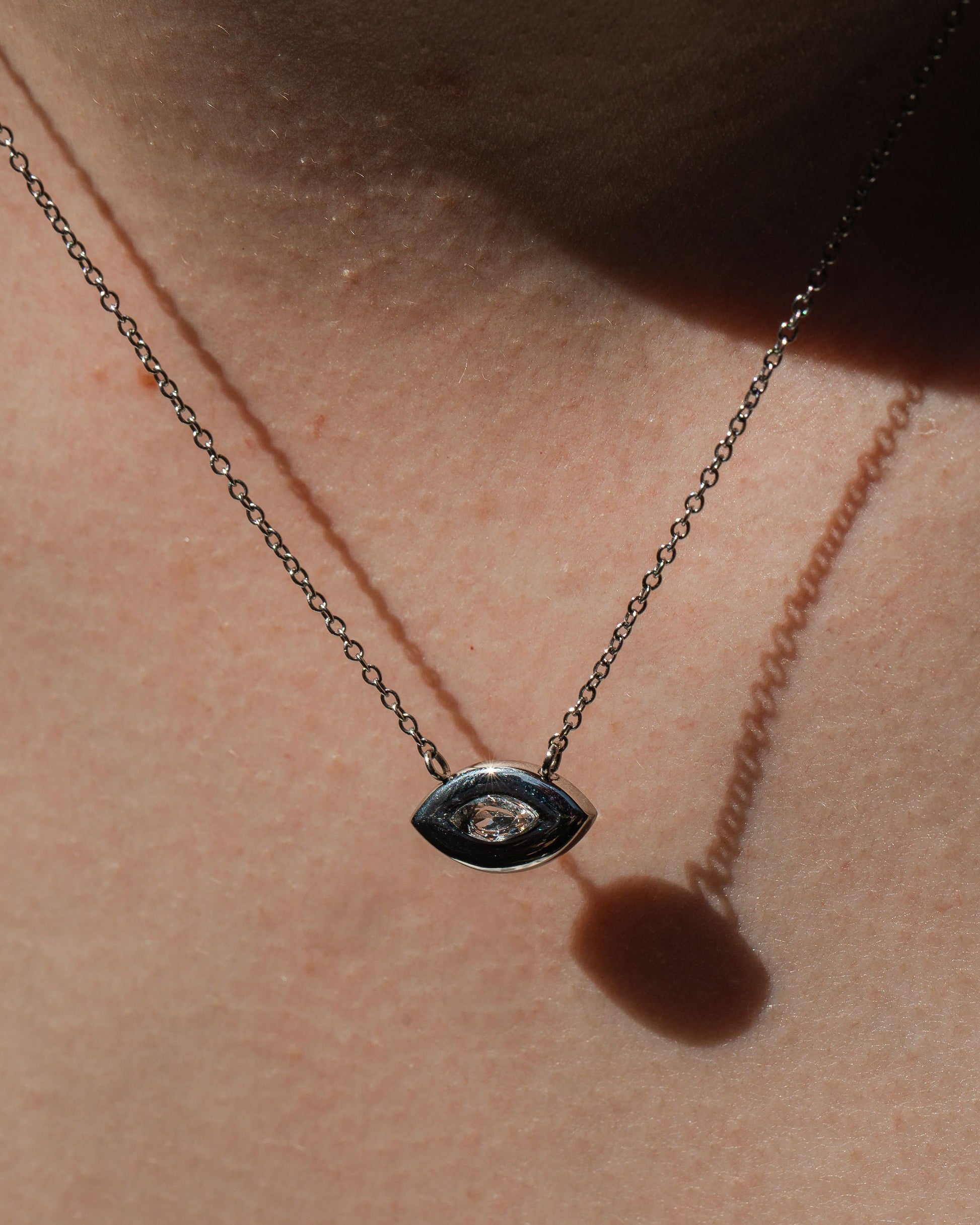 Claire Marquise Eye Necklace