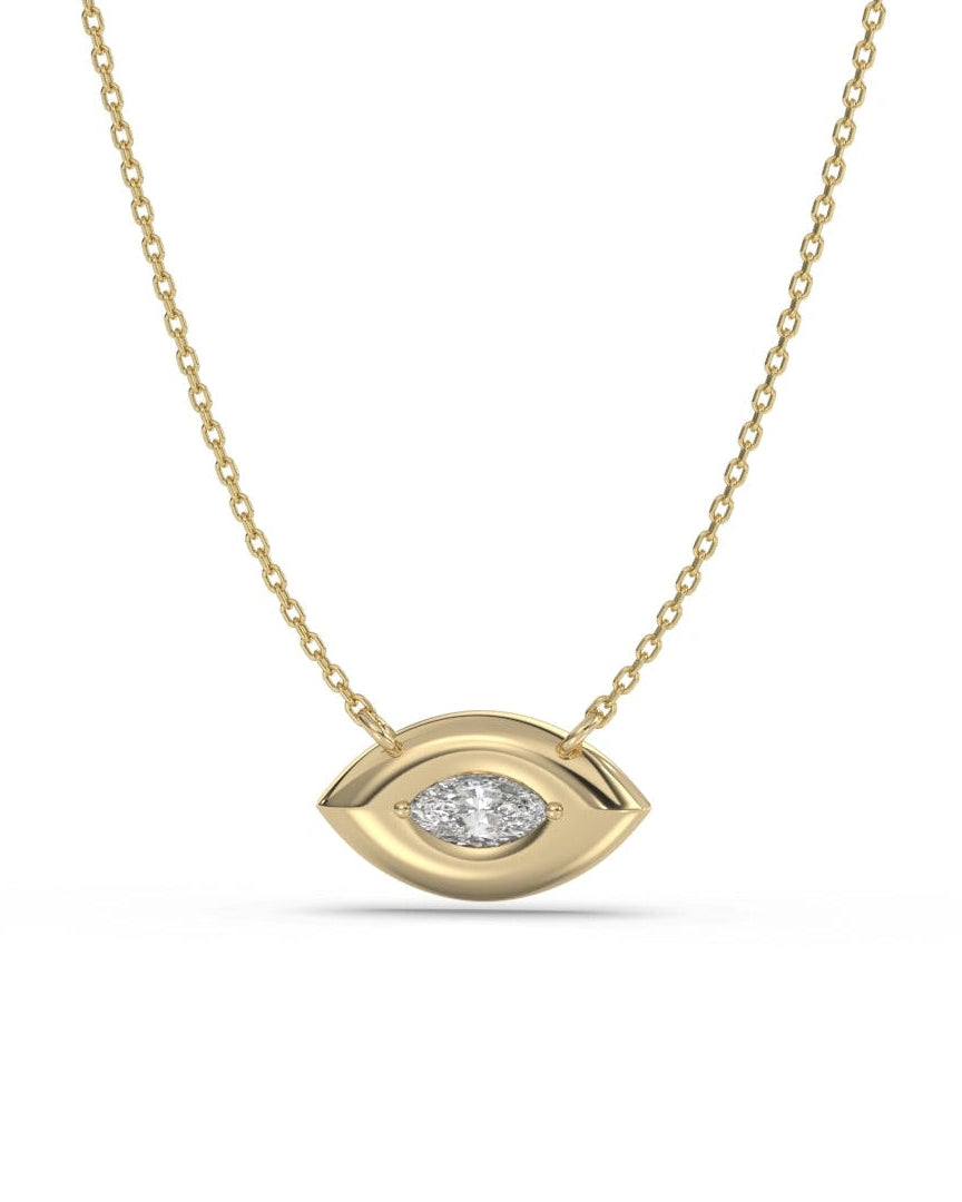 Claire Marquise Eye Necklace