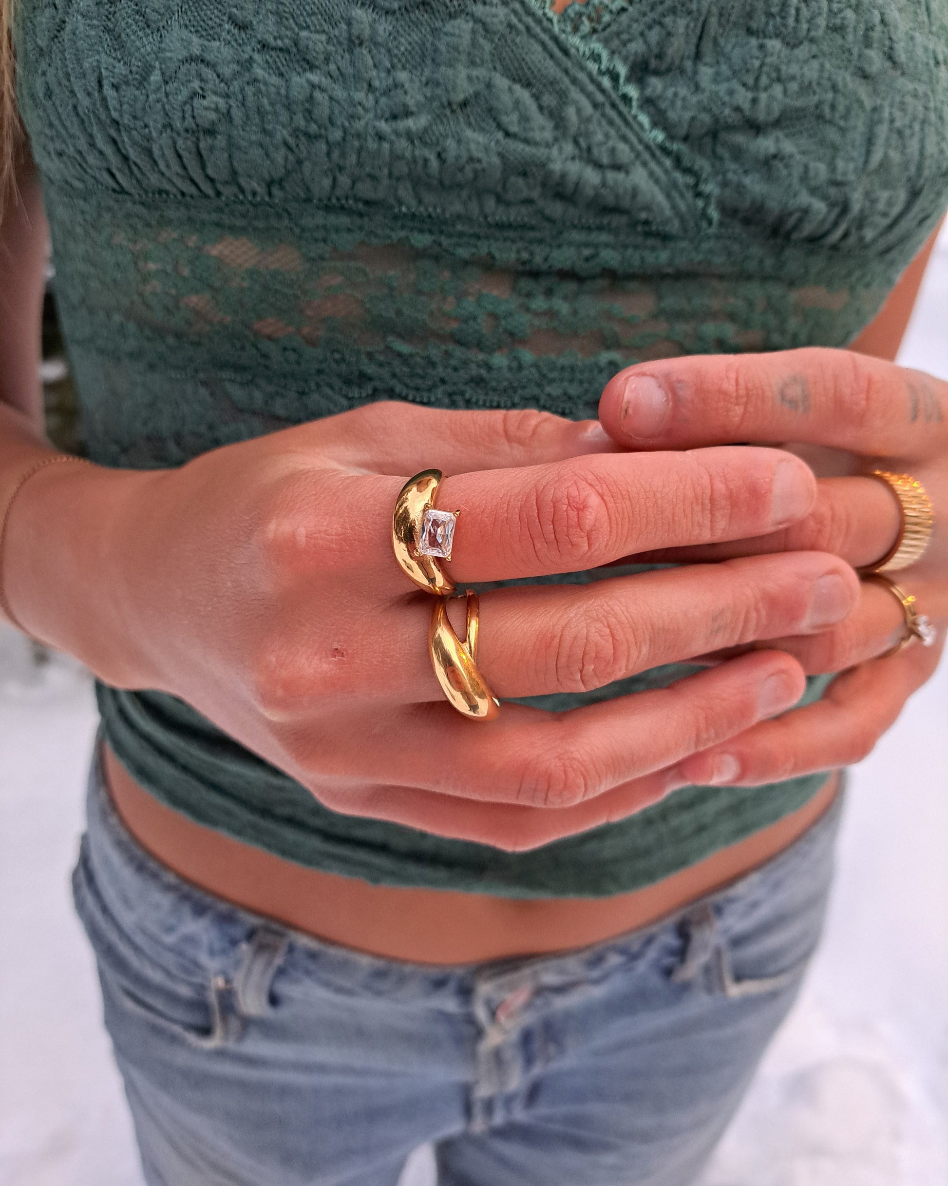 limited time vienna domani ring bundle sale waterproof jewelry