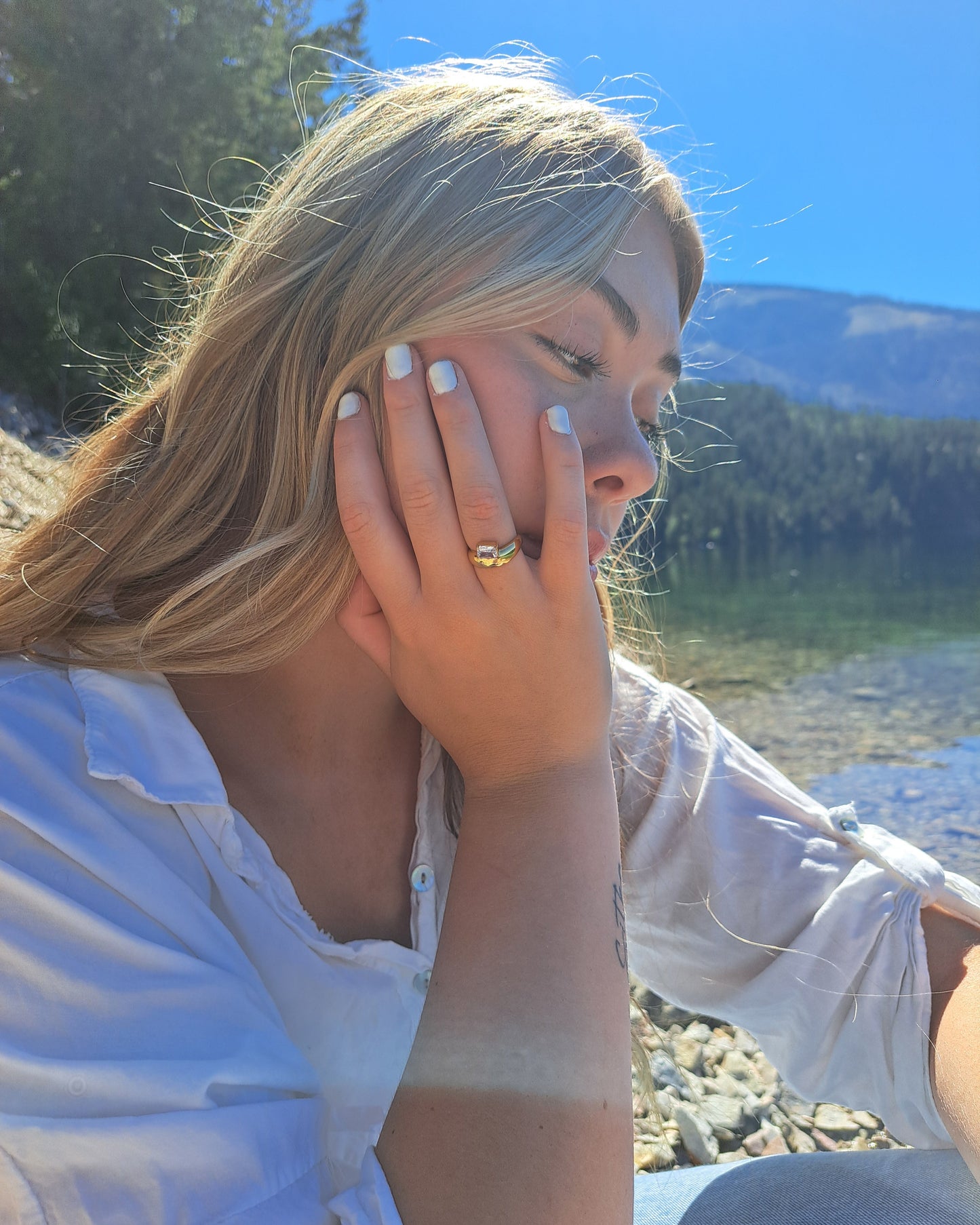 limited time vienna domani ring bundle sale waterproof jewelry