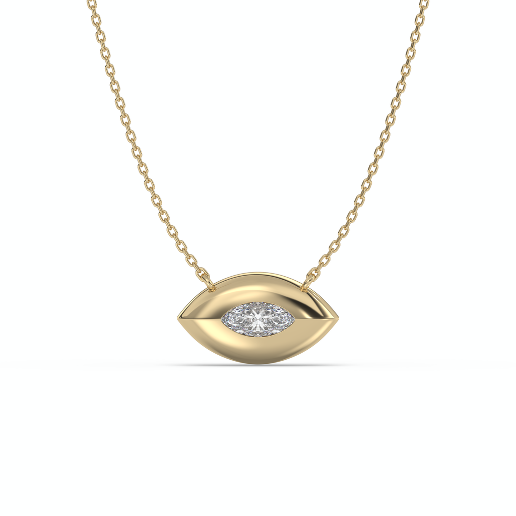 Claire Marquise Eye Necklace
