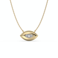 Claire Marquise Eye Necklace