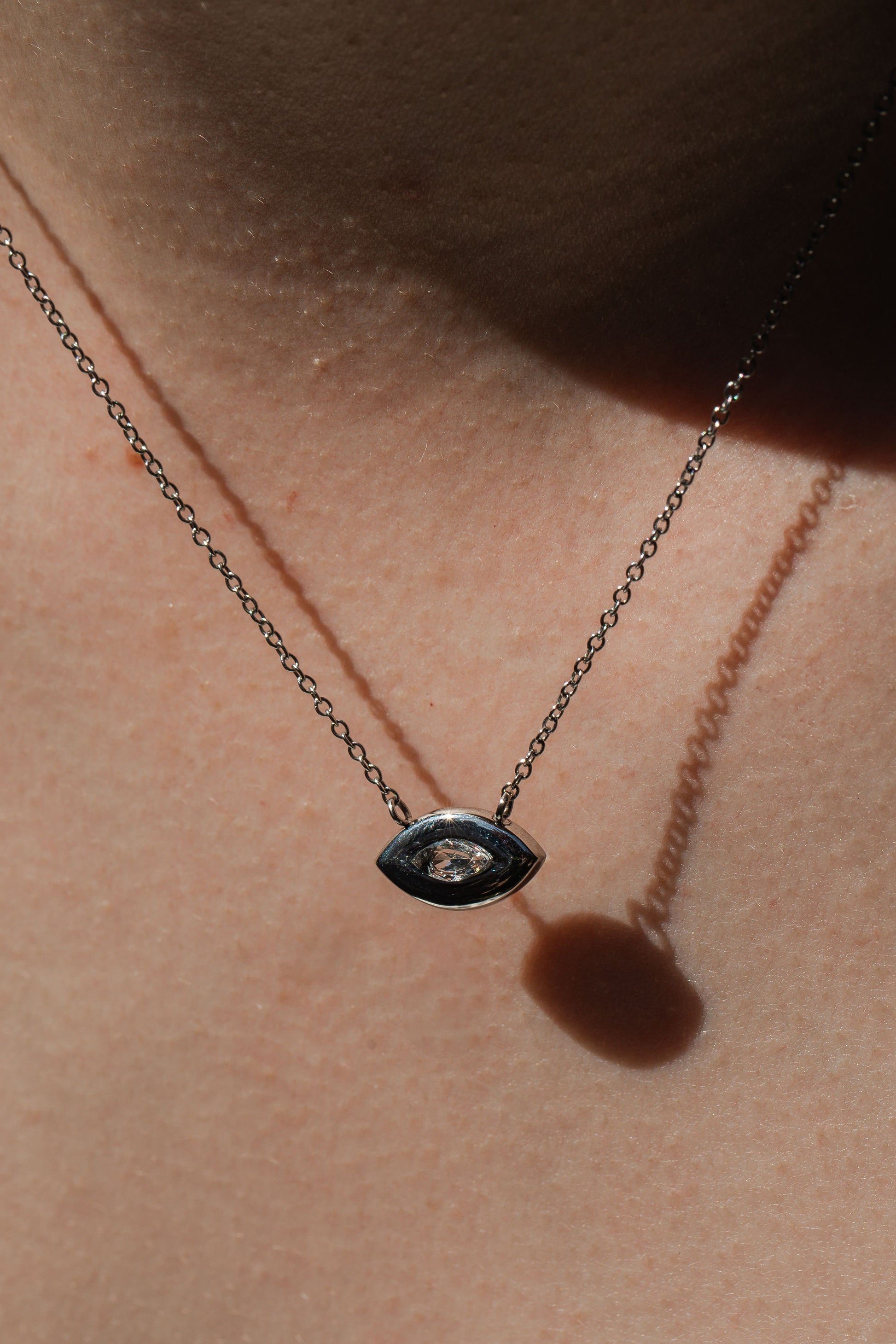 Claire Marquise Eye Necklace