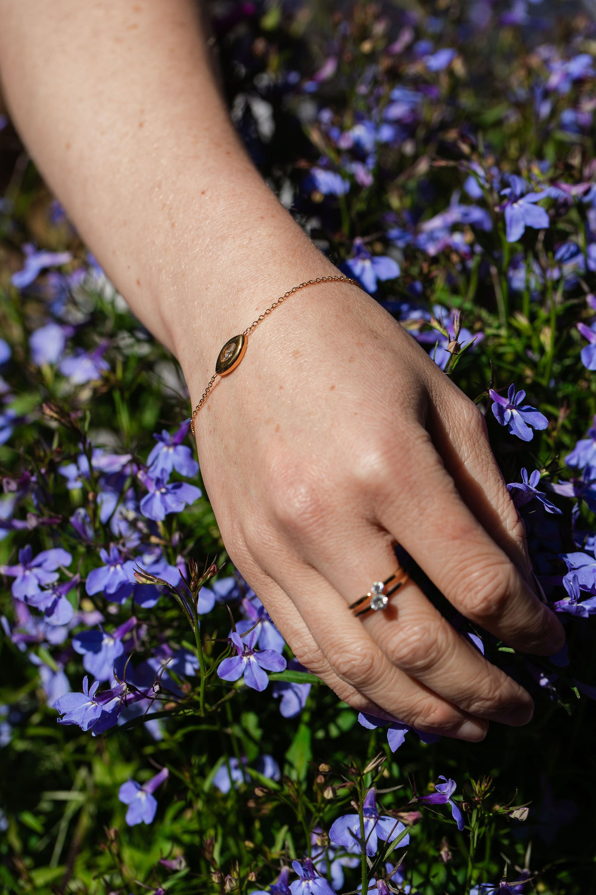 Claire Marquise Eye Bracelet