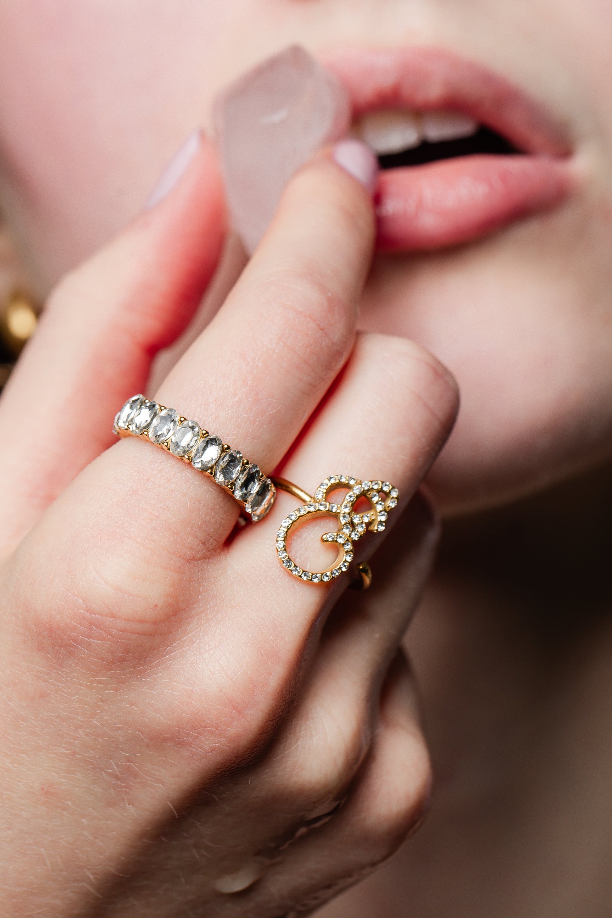 Baby Iced Angel Ring