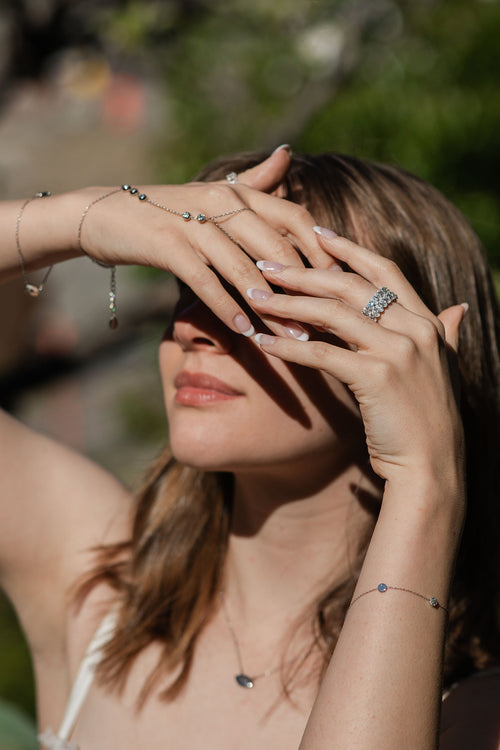 Baby Iced Angel Ring