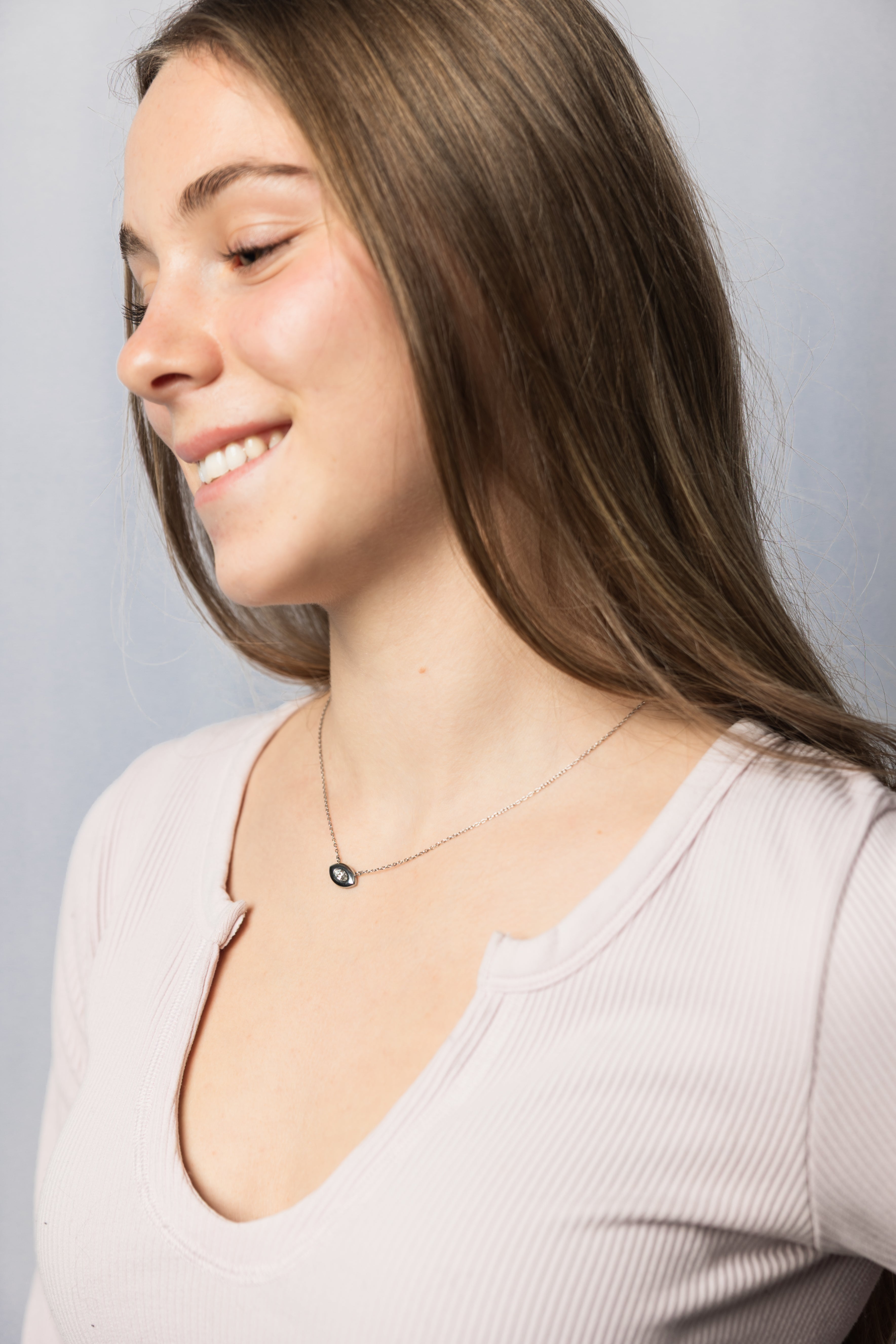 Claire Marquise Eye Necklace