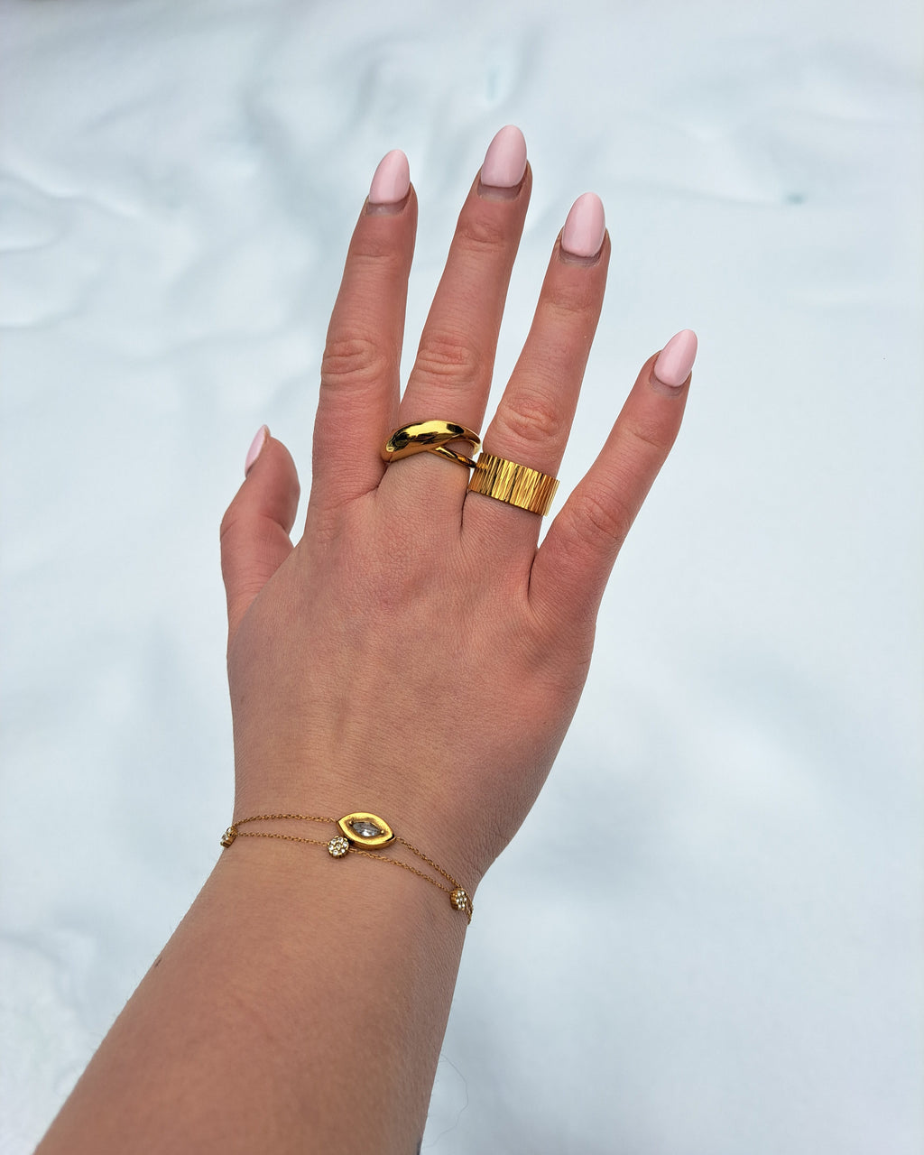 valentina layered pvd waterproof ring vienna domani